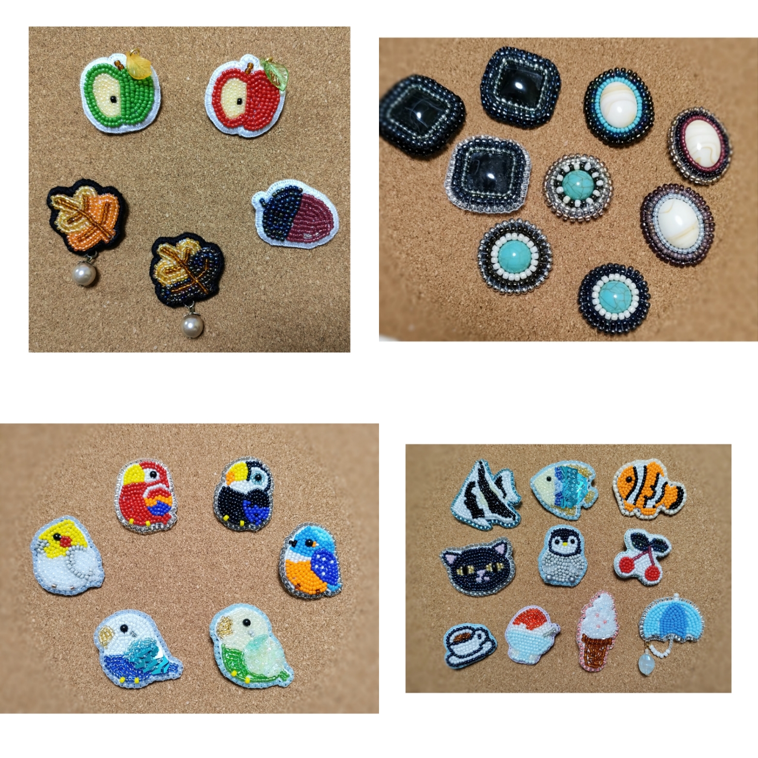 ビーズ刺繍の商品画像